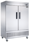 Dukers D55R double door bottom mount reach-in refrigerator