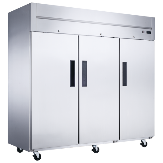 Dukers D83AR three door reach-in refrigerator