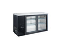 DUKERS DBB60-S2 Double Sliding Door Back Bar Cooler