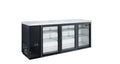 DUKERS DBB72-S3 Three Sliding Door Back Bar Cooler
