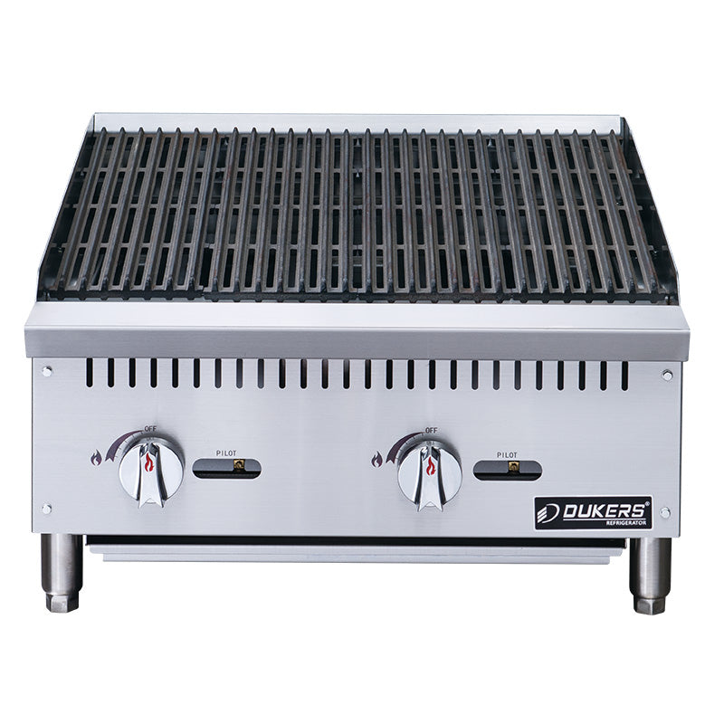 DUKERS DCRB24 24" Char Broiler Heavy Duty