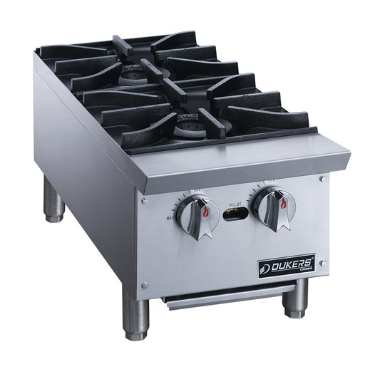 DUKERS DCHPB12 Two Burner Hot Plate