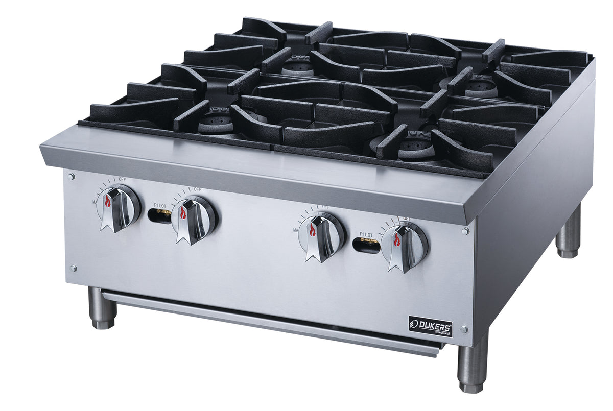 DUKERS DCHPB24 Four Burner Hot Plate