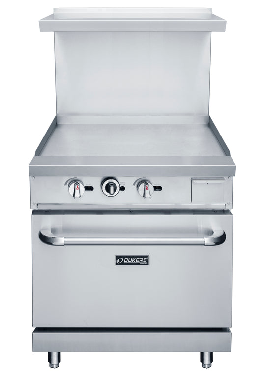 DUKERS DCR24-GM Griddle Top Gas Oven Range