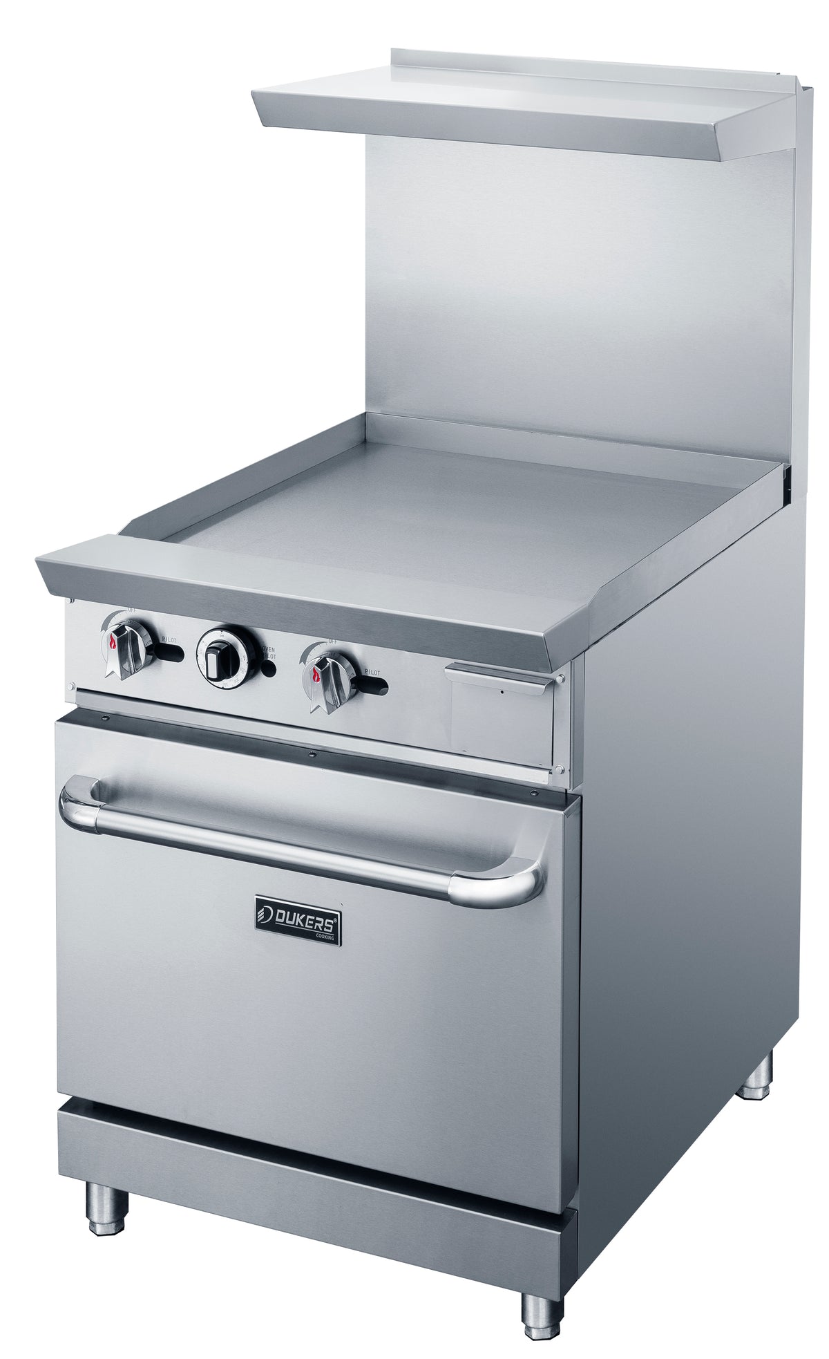 DUKERS DCR24-GM Griddle Top Gas Oven Range