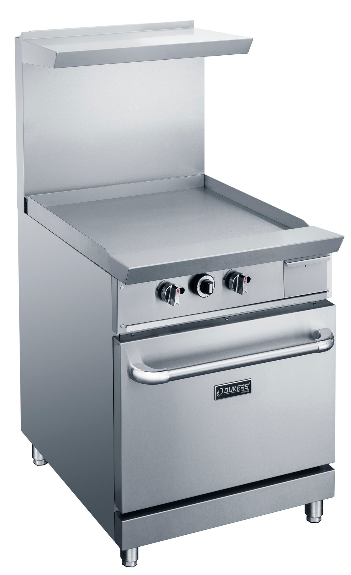 DUKERS DCR24-GM Griddle Top Gas Oven Range