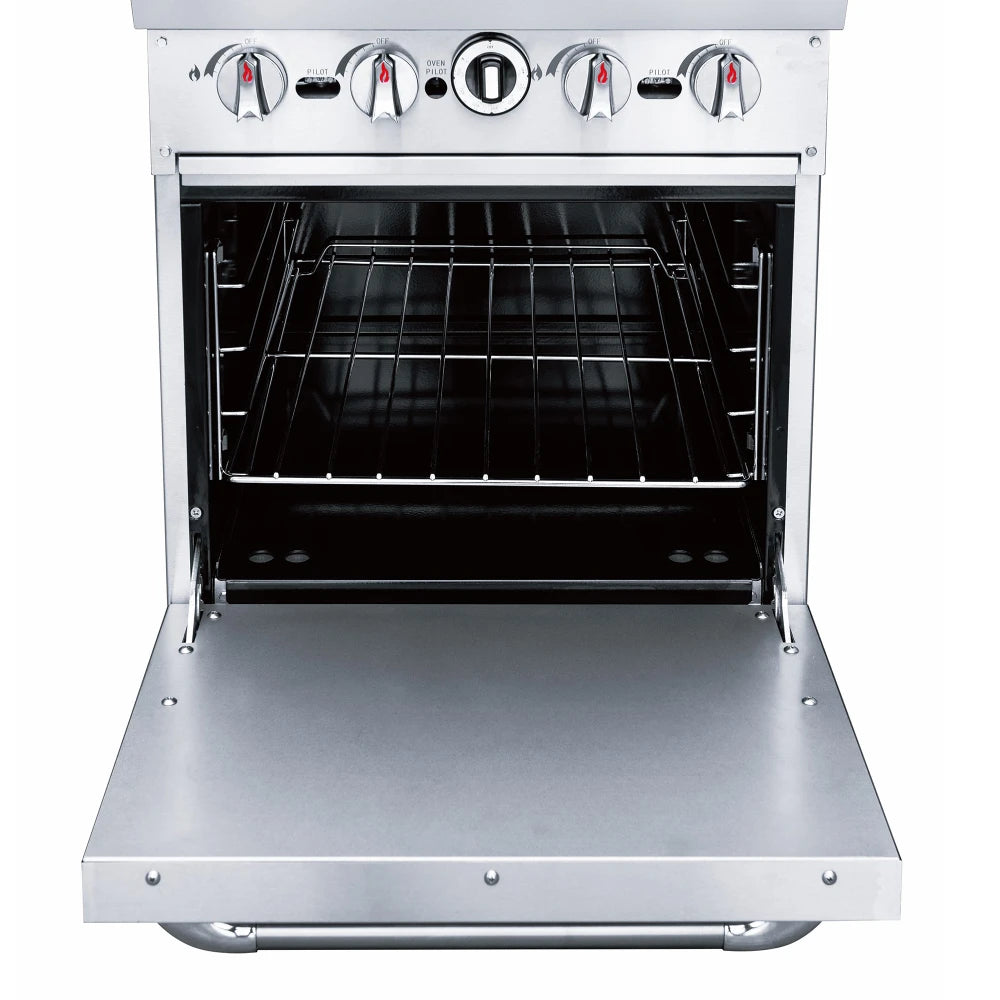 DUKERS DCR24-4B 4 Burner Gas Oven Range