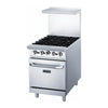 DUKERS DCR24-4B 4 Burner Gas Oven Range