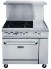 DUKERS DCR36-4B12GM 36" Mix Top Gas Oven Range