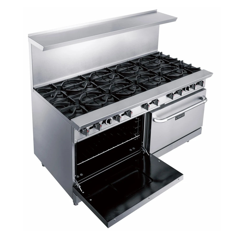 DUKERS DCR60-10B 10 Burner Gas Oven Range