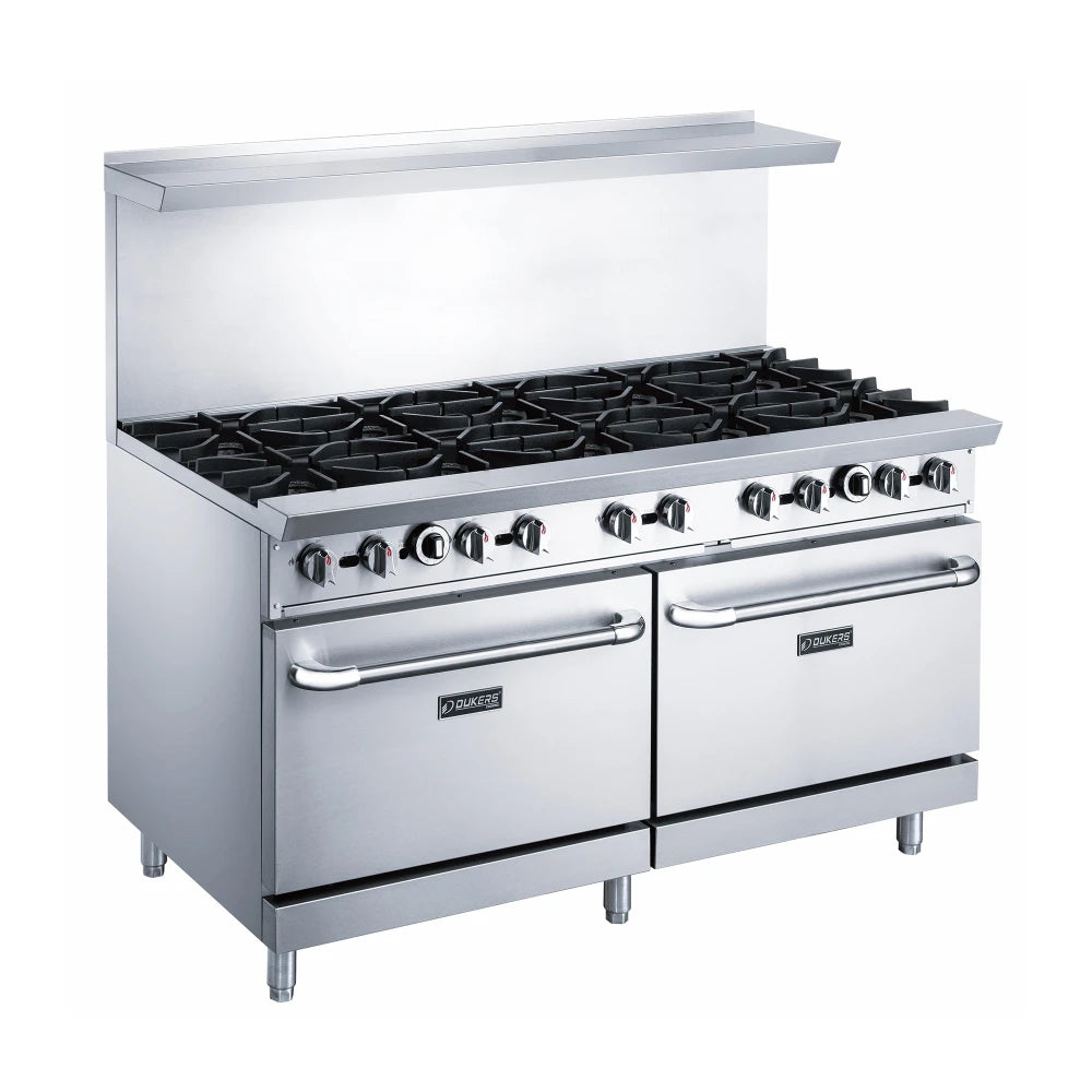 DUKERS DCR60-10B 10 Burner Gas Oven Range