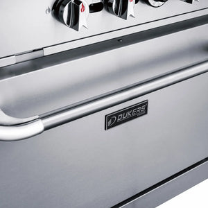 DUKERS DCR60-10B 10 Burner Gas Oven Range