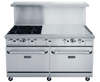 DUKERS DCR60-4B36GM 60" Mix Top Gas Oven Range