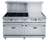 DUKERS DCR60-6B24GM 60" Mix Top Gas Oven Range