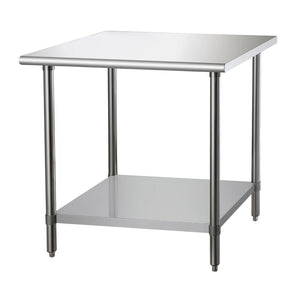 DUKERS DCSTW-3024 24" x 30" Stainless Steel Work Table