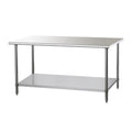 DUKERS DCSTW-3048 48" x 30" Stainless Steel Work Table