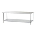 DUKERS DCSTW-3060 60" x 30" Stainless Steel Work Table