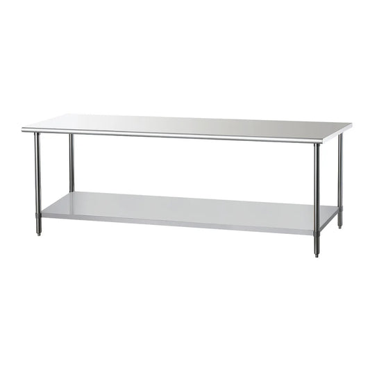 DUKERS DCSTW-3060 60" x 30" Stainless Steel Work Table