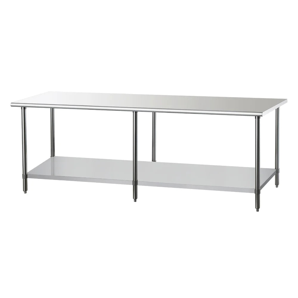 DUKERS DCSTW-3072 72" x 30" Stainless Steel Work Table