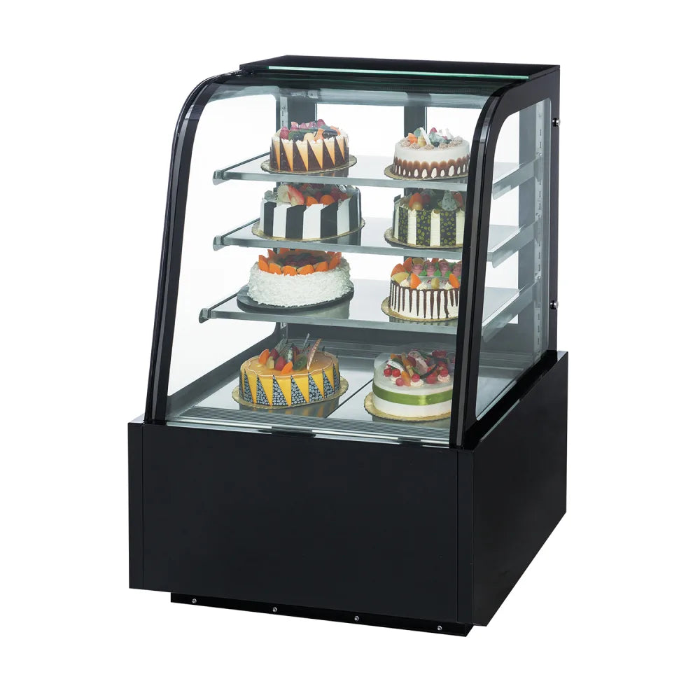 DUKERS DDM36TR-CB 36" Countertop Display Case with Curved Glass