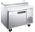 DUKERS DPP44-6-S1 Single Door Pizza Prep Station Refrigerator