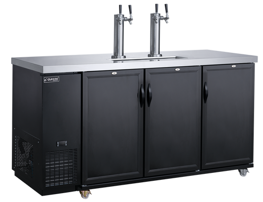 DUKERS DKB72-M3 Three Door Kegerator