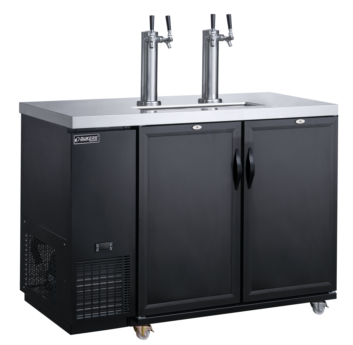 DUKERS DKB48-M2 Double Door Kegerator