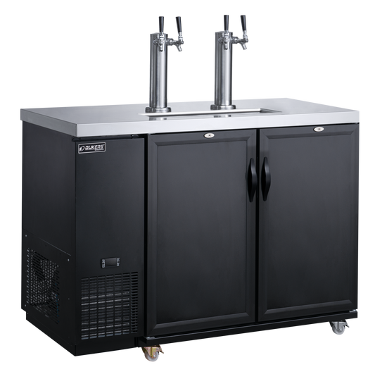 DUKERS DKB48-M2 Double Door Kegerator