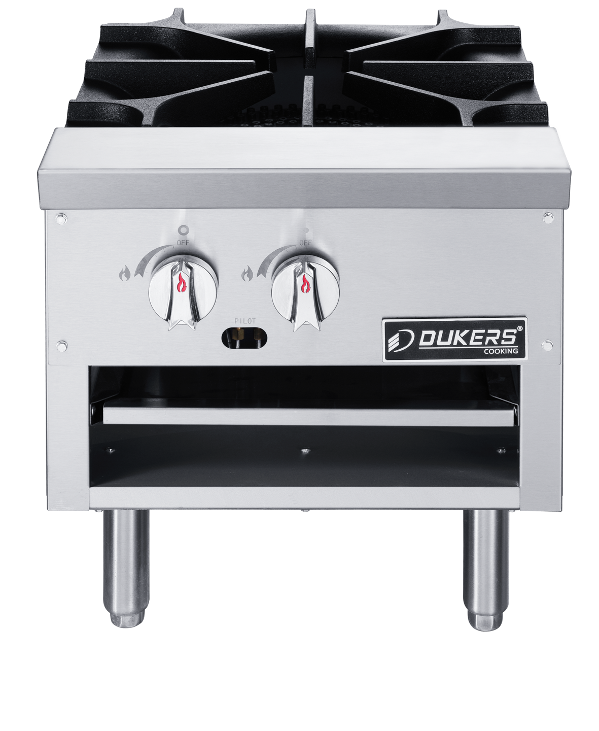 DUKERS DCSPB1 Single Burner Stock Pot Range