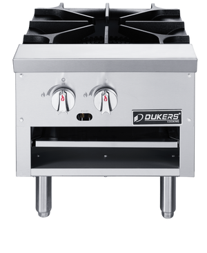 DUKERS DCSPB1 Single Burner Stock Pot Range