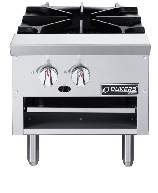 DUKERS DCSPB1 Single Burner Stock Pot Range