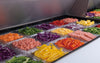 DUKERS DSP29-8-S1 Single Door Salad Prep Station Refrigerator, Regular Top