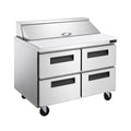 DUKERS DSP60-16-D4 60" Sandwich Prep Station with Drawers