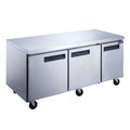DUKERS DUC72F Three Door Undercounter Freezer