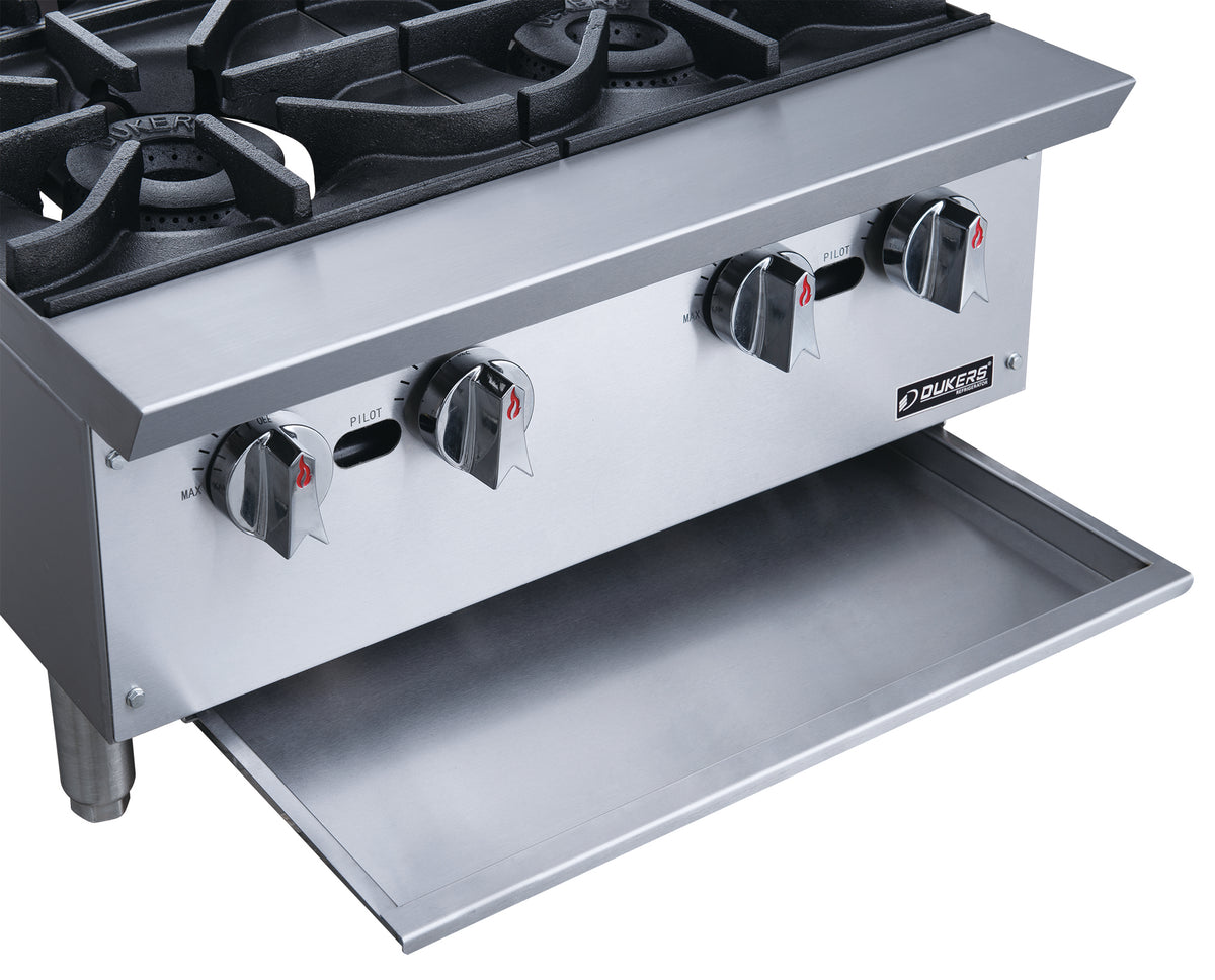 DUKERS DCHPB24 Four Burner Hot Plate