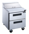 DUKERS DSP29-8-D2 29" Sandwich Prep Station with Drawers