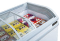 DUKERS WD-700Y Glass Top Chest Freezer