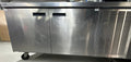 Delfield 18672BST 72" 2-Door Refrigerated Worktop Refrigerator - Stainelss Steel