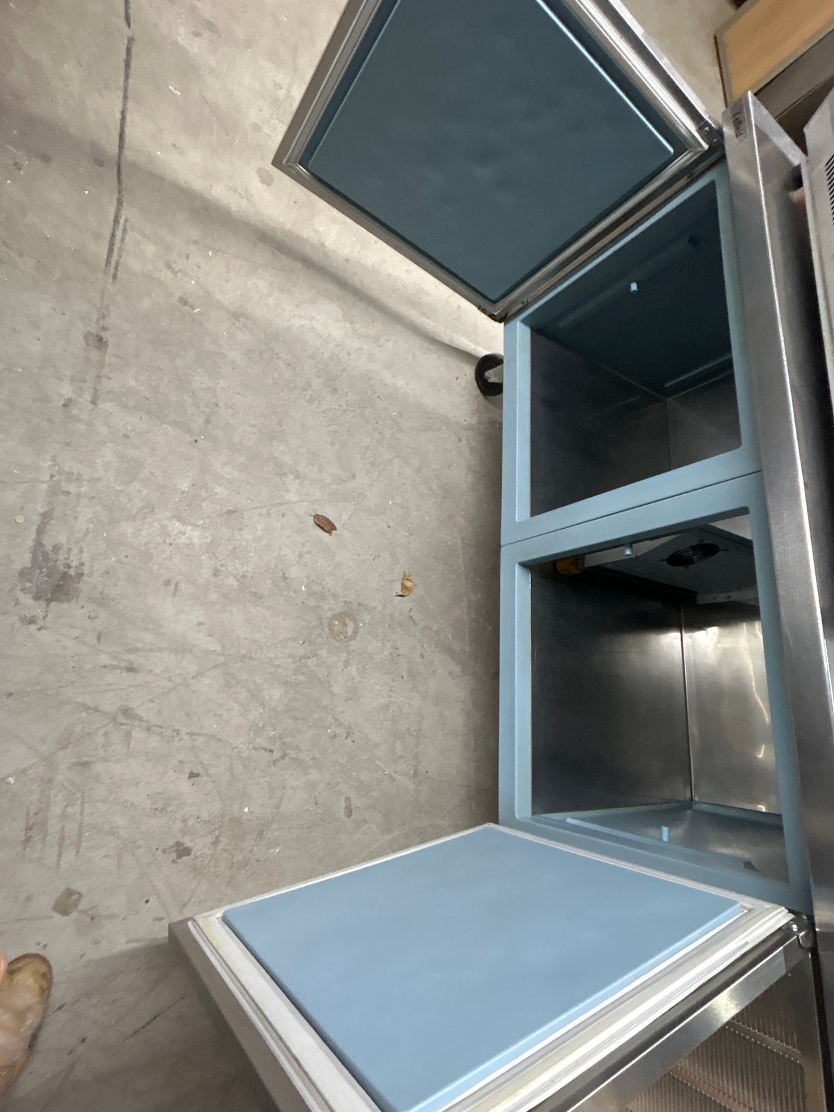 Delfield 18672BST 72" 2-Door Refrigerated Worktop Refrigerator - Stainelss Steel