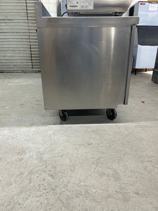 Delfield 18672BST 72" 2-Door Refrigerated Worktop Refrigerator - Stainelss Steel