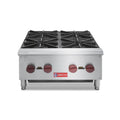 WESTLAKE EHP-4S Gas Range 24" 4-Burner 100,000 BTU Stainless Steel