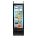 WESTLAKE WKR-28GB Reach-In Refrigerator Merchandiser 24" 1-Glass Door 13 Cu.ft Stainless Steel
