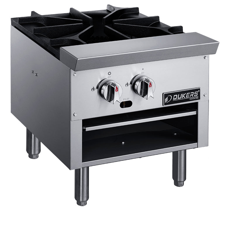 DUKERS DCSPB1 Single Burner Stock Pot Range