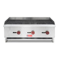 WESTLAKE ECB-36S Gas Charbroiler 36" 3-Burner 90,000 BTU Stainless Steel
