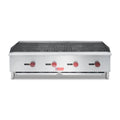 WESTLAKE ECB-48S Gas Charbroiler 48" 4-Burner 120,000 BTU Stainless Steel